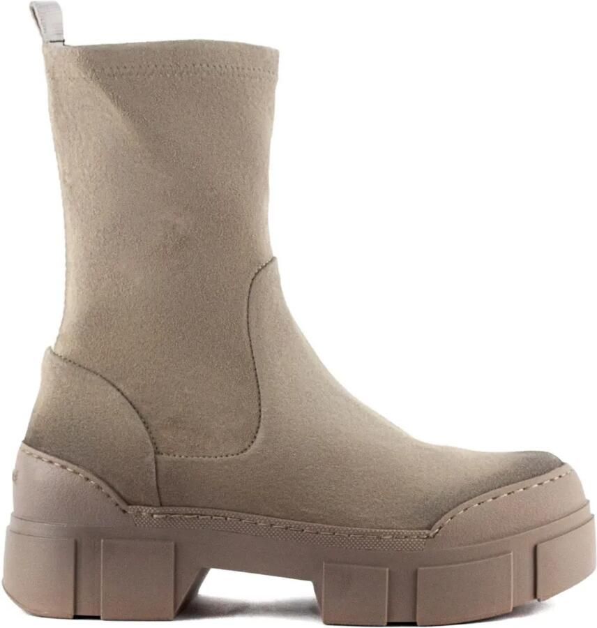 Vic Matie V14 Roccia-Stretch enkellaarzen Beige
