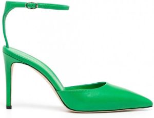 Victoria Beckham Leren pumps Groen