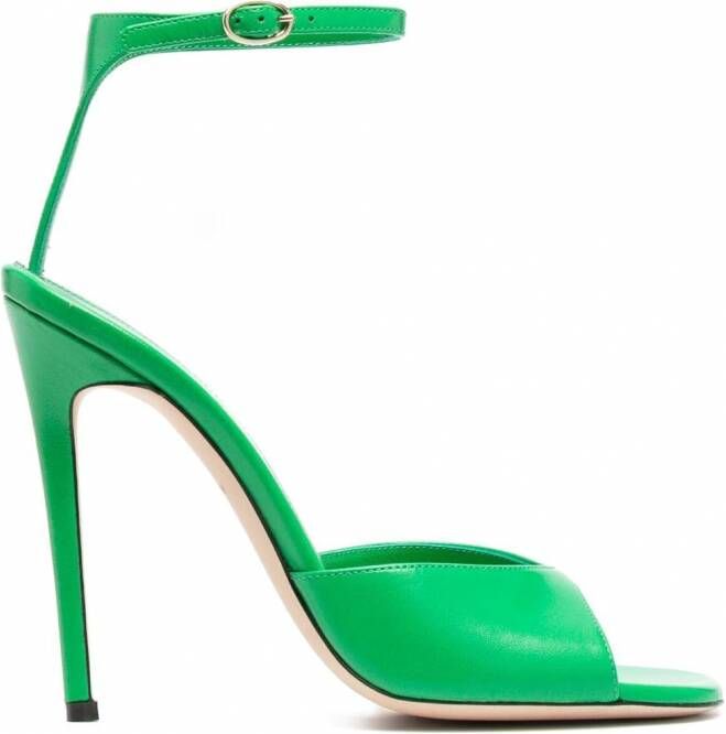 Victoria Beckham Destiny sandalen Groen