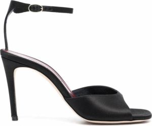 Victoria Beckham Sandalen met open neus Zwart