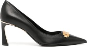 Victoria Beckham Pumps met ketting-detail Zwart