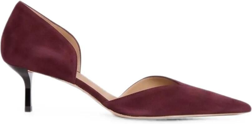 Victoria Beckham Angle d'Orsay pumps Rood