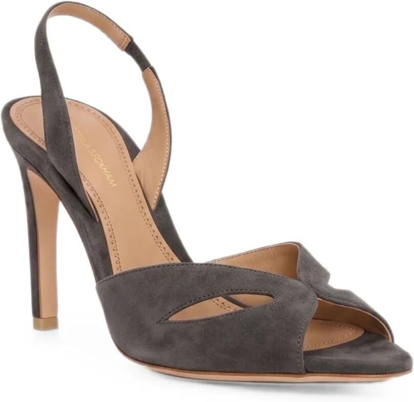 Victoria Beckham Harlow Mask sandalen met hak Grijs