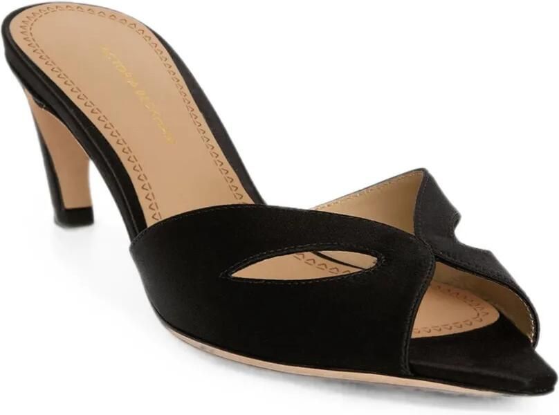 Victoria Beckham Harlow Mask sandalen met uitgesneden details Zwart - Foto 3