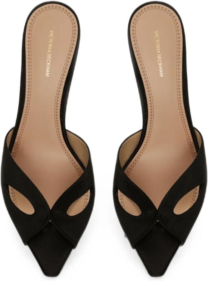 Victoria Beckham Harlow Mask sandalen met uitgesneden details Zwart - Foto 2