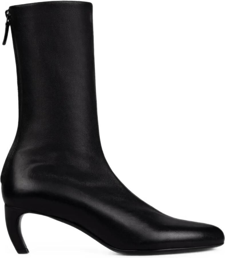 Victoria Beckham Harlow stretch leren laarzen Zwart