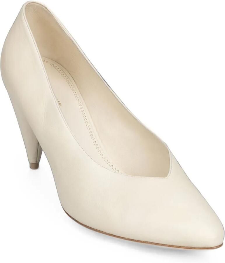 Victoria Beckham Maverick leren pumps Beige - Foto 2