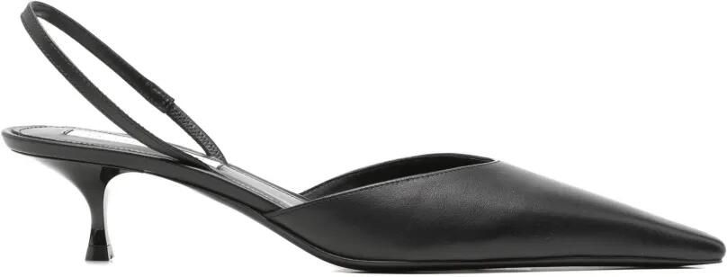 Victoria Beckham Sloane slingback pumps Zwart