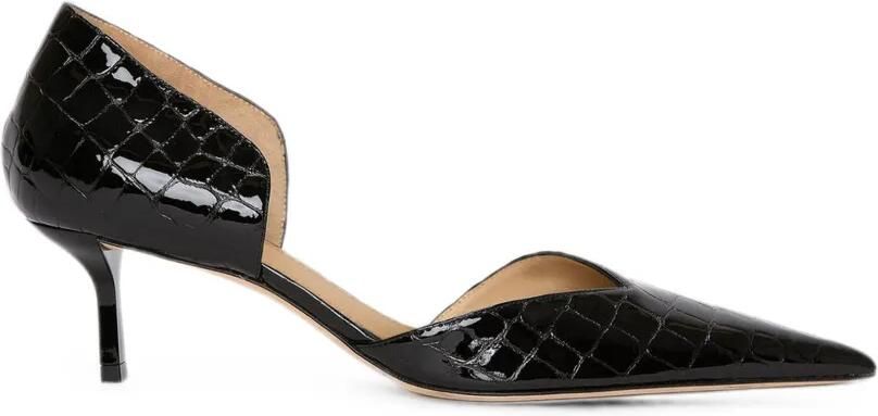 Victoria Beckham Victoria Angle D'Orsay pumps met hak Zwart
