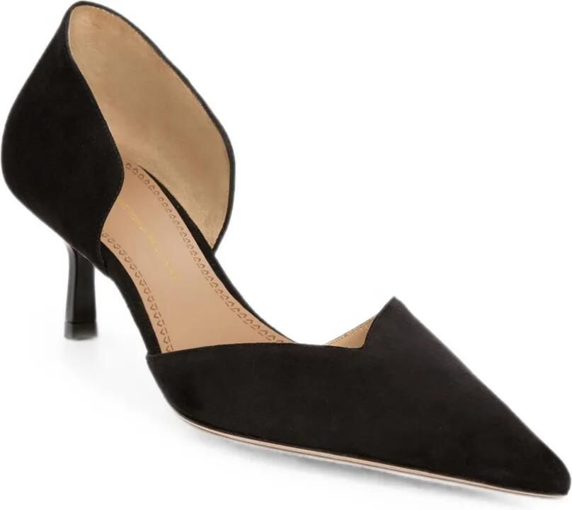 Victoria Beckham Victoria Angle D'Orsay pumps met hak Zwart - Foto 2