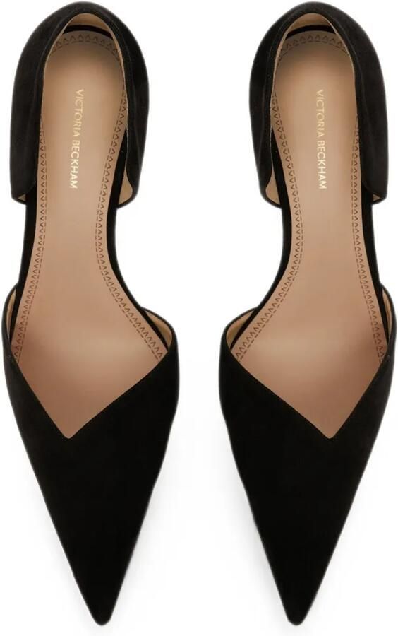 Victoria Beckham Victoria Angle D'Orsay pumps met hak Zwart - Foto 4