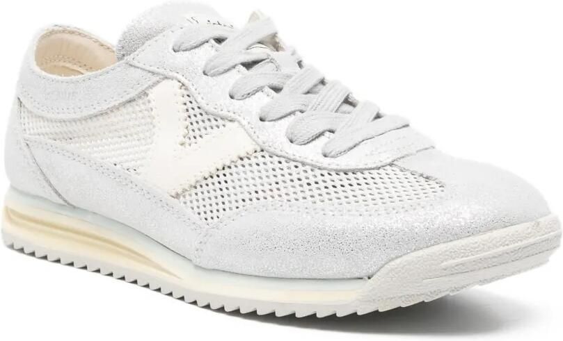 Victoria Leren sneakers Grijs