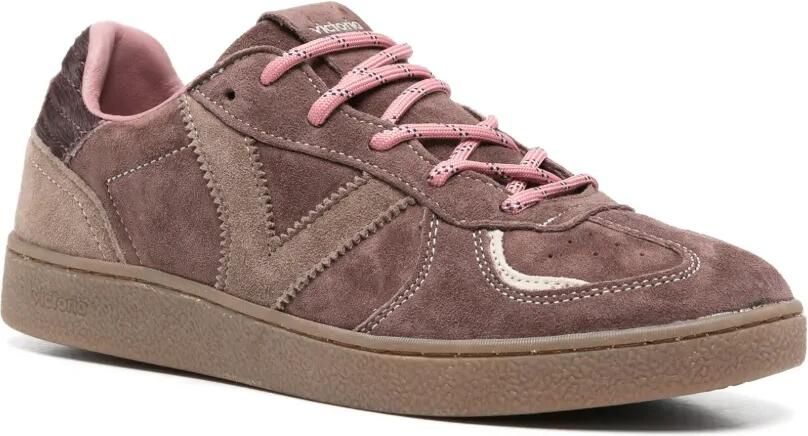 Victoria Sneakers met logo Paars