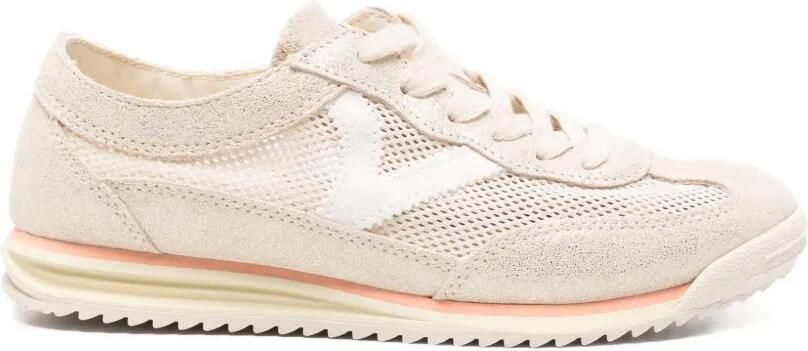 Victoria Saturn sneakers met geperforeerde details Goud