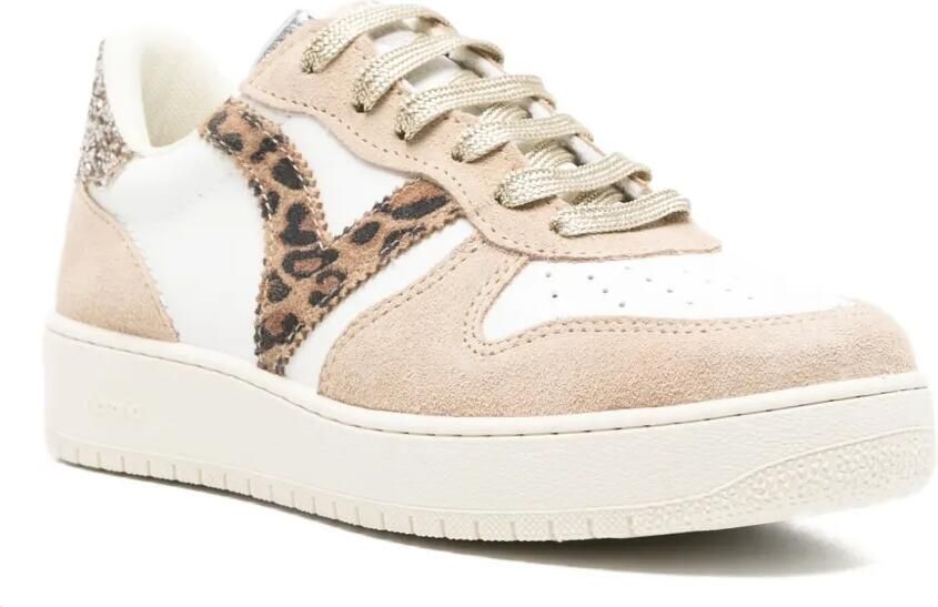 Victoria Sneakers met glitter Beige