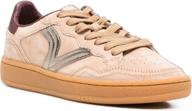 Victoria Sneakers met logopatch Bruin - Foto 4
