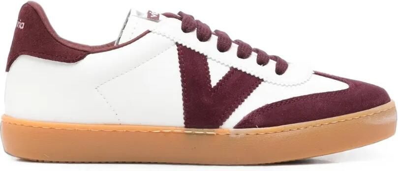 Victoria Sneakers met logopatch Wit