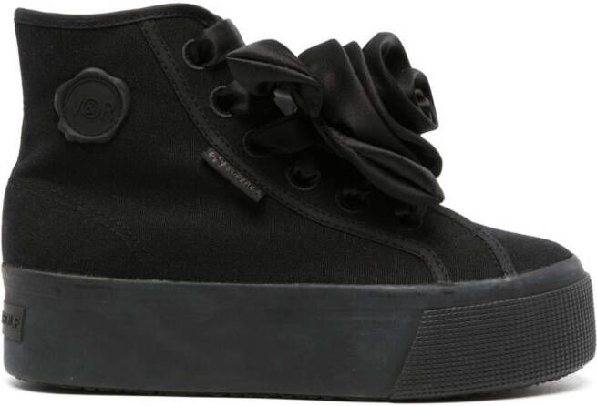 Viktor & Rolf x Superga high-top sneakers Zwart