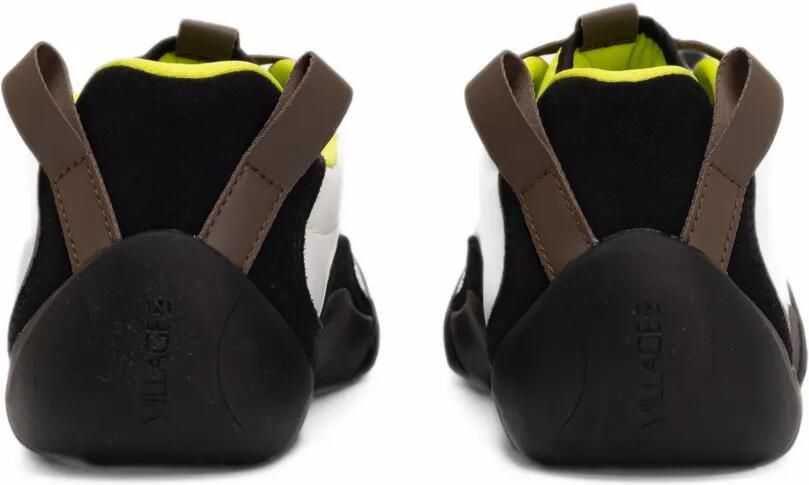 Village PM 2PM panelled sneakers Wit - Foto 3