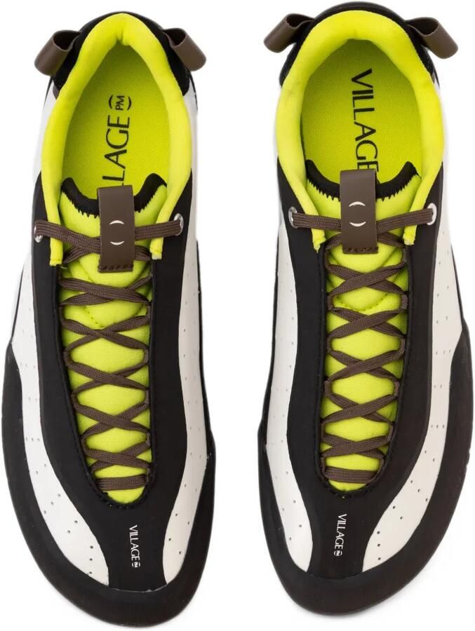 Village PM 2PM panelled sneakers Wit - Foto 2