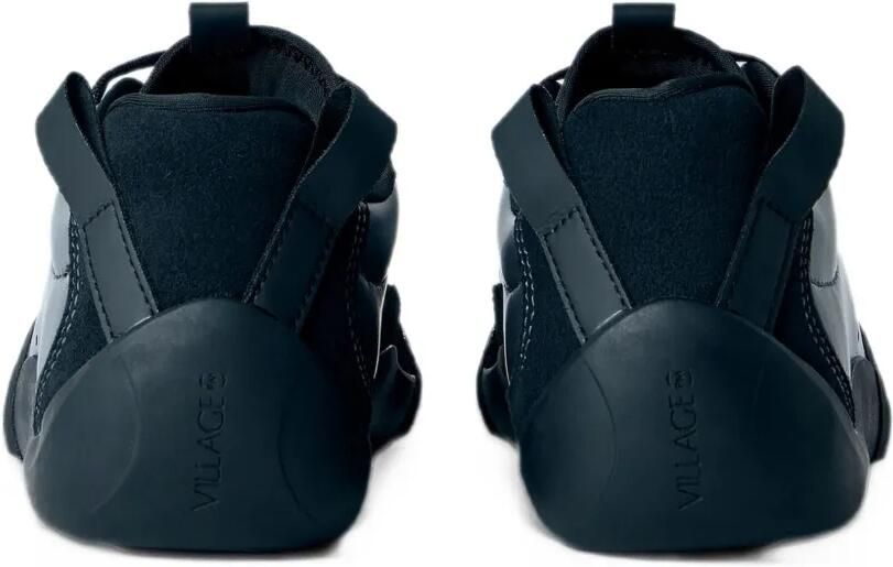 Village PM 2PM perforated sneakers Zwart - Foto 2