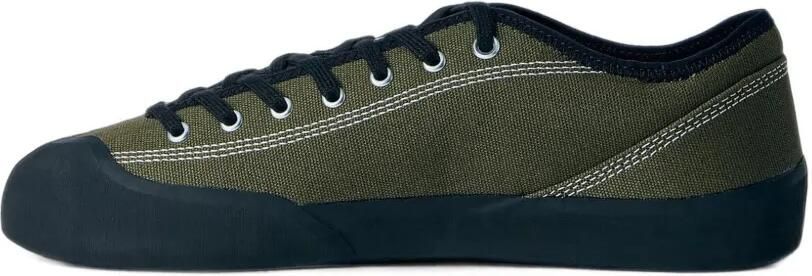 Village PM canvas rubber-cap sneakers Groen - Foto 4