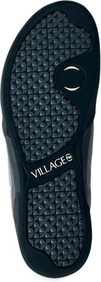 Village PM suede-panel sneakers Grijs - Foto 2