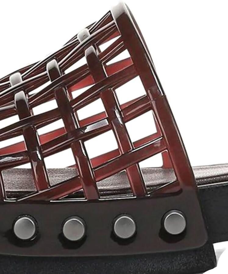 Vince Barbara sandalen met mesh studs Bruin - Foto 2