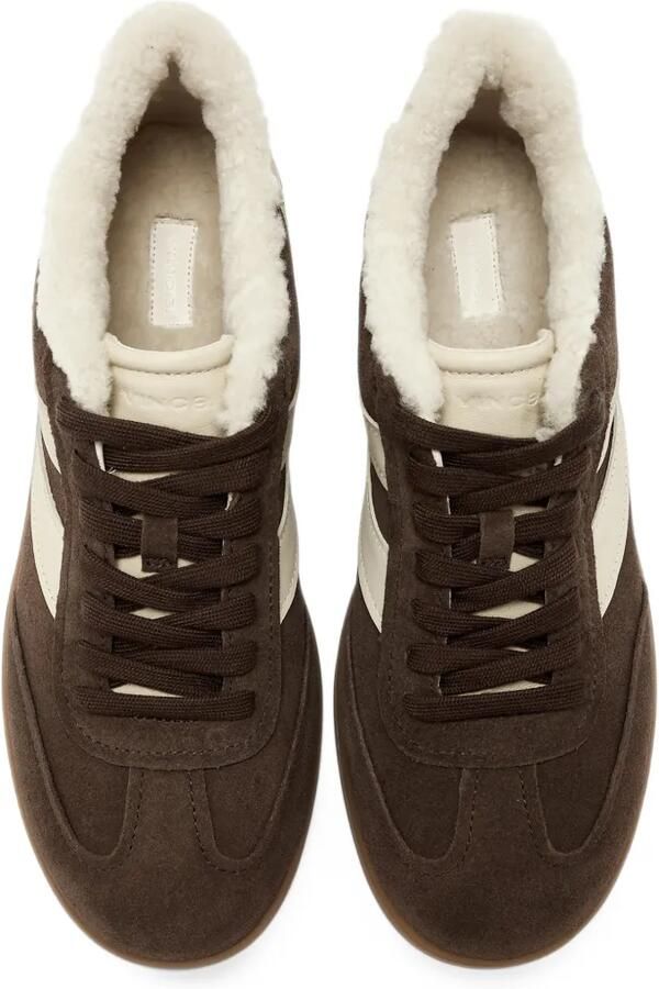 Vince Oasis sherling sneakers Bruin - Foto 3