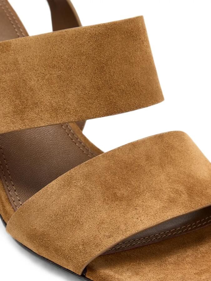 Vince Oliana slingback sandalen met hak Bruin - Foto 2