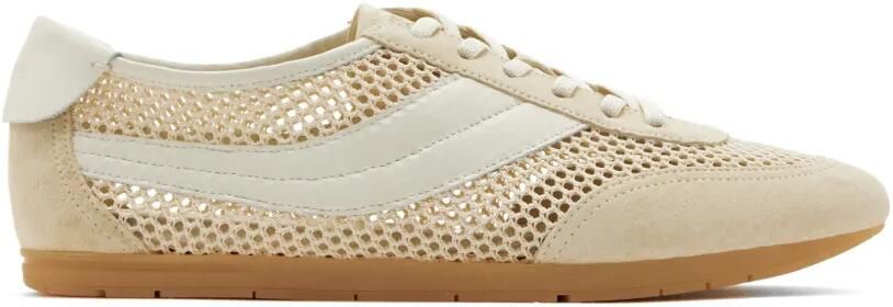 Vince Sneakers met mesh vlak Beige