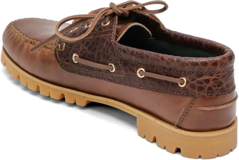 VINNY'S Aztec bootschoenen van bewerkt leer Bruin - Foto 3