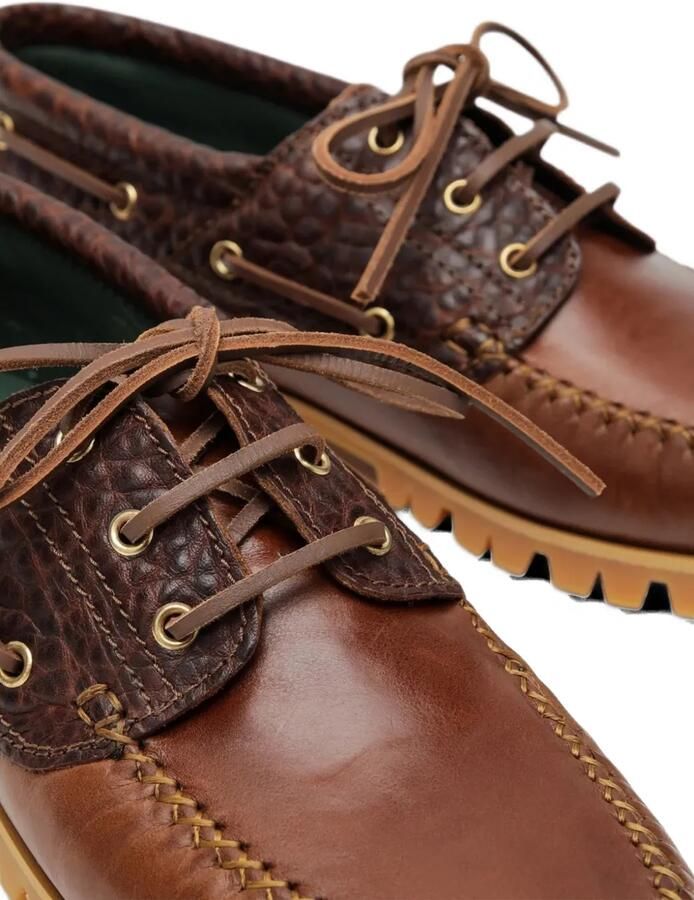 VINNY'S Aztec bootschoenen van bewerkt leer Bruin - Foto 2