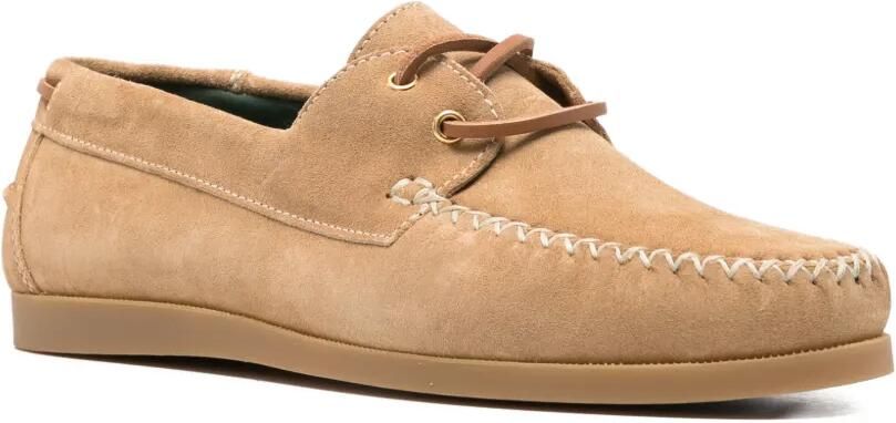VINNY'S Bootschoenen met ronde neus Beige - Foto 3