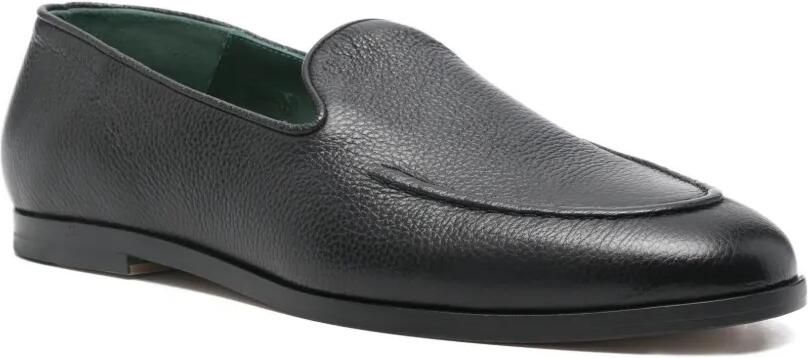 VINNY'S Marcel loafers van bewerkt leer Zwart - Foto 2