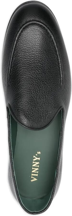 VINNY'S Marcel loafers van bewerkt leer Zwart - Foto 4