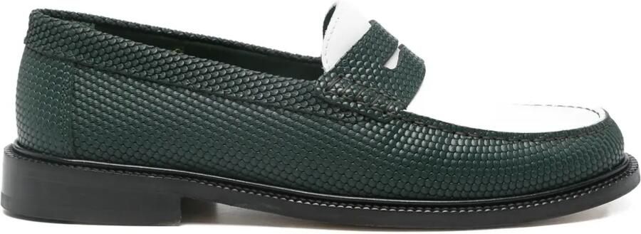 VINNY'S Yardee loafers Groen