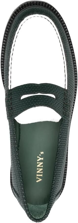 VINNY'S Yardee loafers Groen - Foto 4