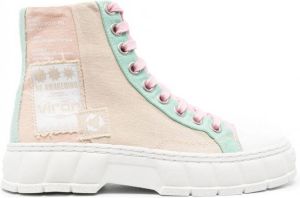 Virón 1982 Celestial high-top sneakers Beige