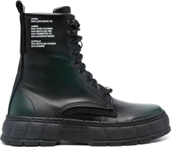 Virón 1992 combat boots Zwart