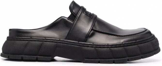 Virón Loafers met chunky zool Zwart