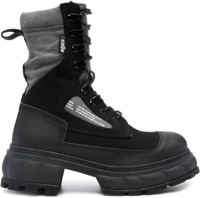 Virón Venture combat boots Zwart