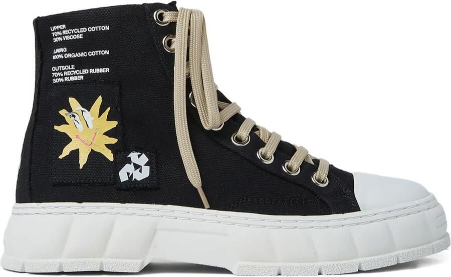 Virón 1982 Pepo sneakers Zwart