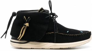 Visvim Enkellaarzen met kwastje Zwart
