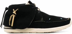 Visvim Enkellaarzen met veters Zwart