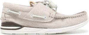 Visvim Hockney Folk suède sneakers Grijs