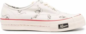 Visvim Sneakers met logoprint Grijs