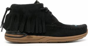 Visvim Laarzen met franje Zwart