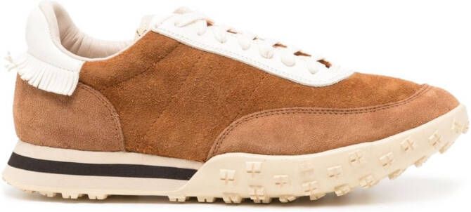 Visvim suede lace-up sneakers Bruin