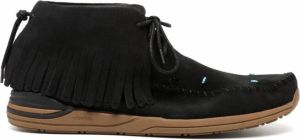 Visvim Suède loafers Zwart
